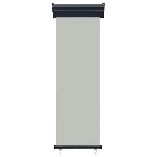 Store latéral de balcon gris brise-vue vertical extérieur vent