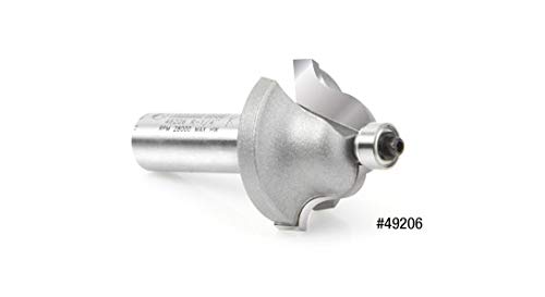 Miniatura 4 de Amana Tool - 49202 Carburo con punta de carburo Roman Ogee 532 Radius x 1" Dia x 58 x 12 Shank