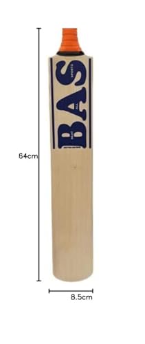 Image of SAG Edition English Willow Bat with Cover (Grade 1, Round Toe) Full Size with Heavy Paded Cover
