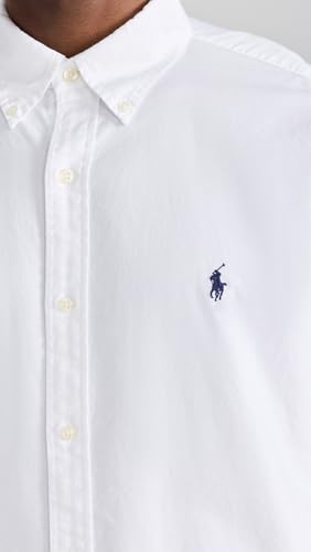 Image of POLO RALPH LAUREN Men's Classic Fit Plaid Oxford Shirt