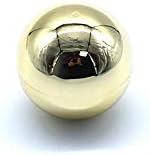 Miniatura 2 de Arcity - Juego de 2 piezas de arcade, con mango cromado y mango redondo, diseño de arcade, color dorado y dorado