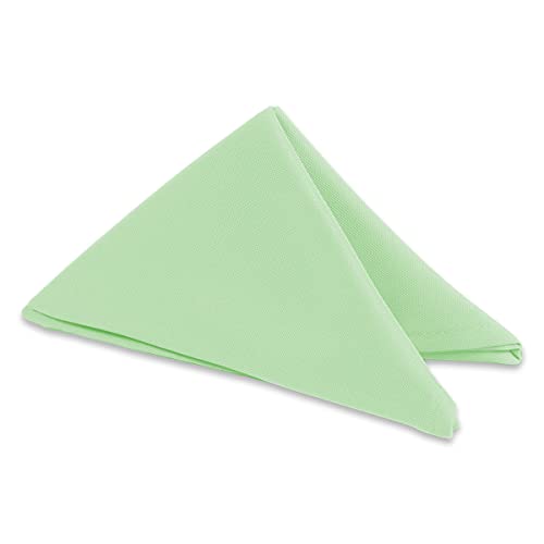 10 pcs Mint Green 20"x20" Polyester Cloth Napkins