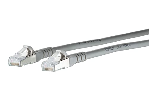 Metz Connect 25G Patchkabel RJ45, AWG26, 2m, Grau
