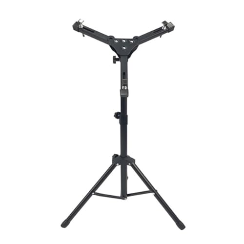 Support de caisse claire réglable en hauteur avec base ABS noir