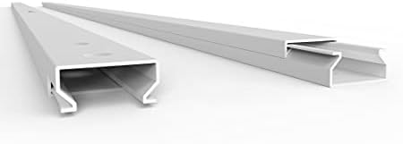 SCOS Smartcosat SCOSKK89 20 m Gaine de câble en PVC Blanc 2000 x 80 x 40 mm