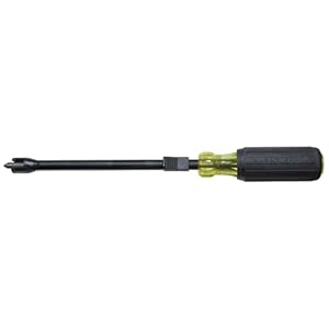 Klein Tools 32216 #2 Phillips Screw Holding Screwdriver, 7-Inch Round Shank