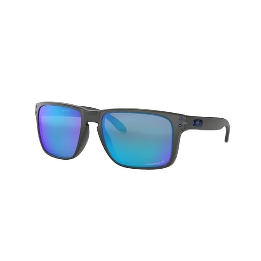 Óculos de Sol Oakley Polarizado Holbrook Xl 0OO9417 941709 Tam 59 / Cinza Escuro - Lentes Prizm Sapphr Irid Polar