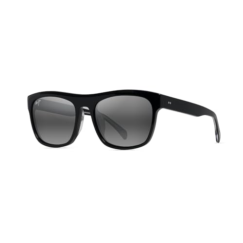 Image of Maui Jim Polarized Men's and Women's S-Turns Rectangular Sunglasses