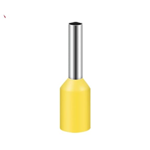 Borne à sertir VE2508 jaune pour stopper les faux contacts de fil électrique