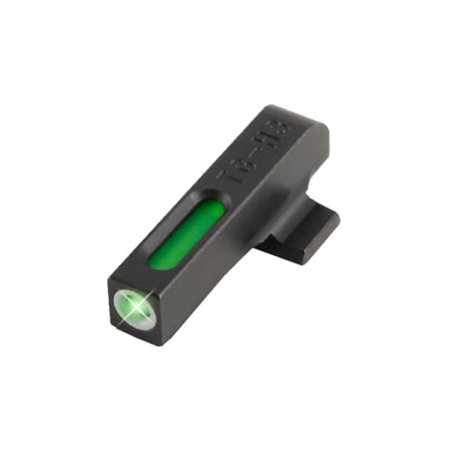 Image of TRUGLO TFX Handgun Sight | Durable Shock-Resistant Compact Brightly Glowing Tritium & Fiber-Optic Xtreme Day /Night Sight for Handguns