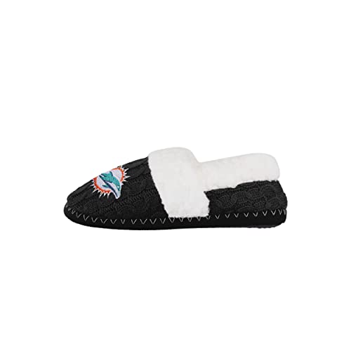 Image of FOCO Womens NFL Team Color Moccasin Slippers | Casual Slippers