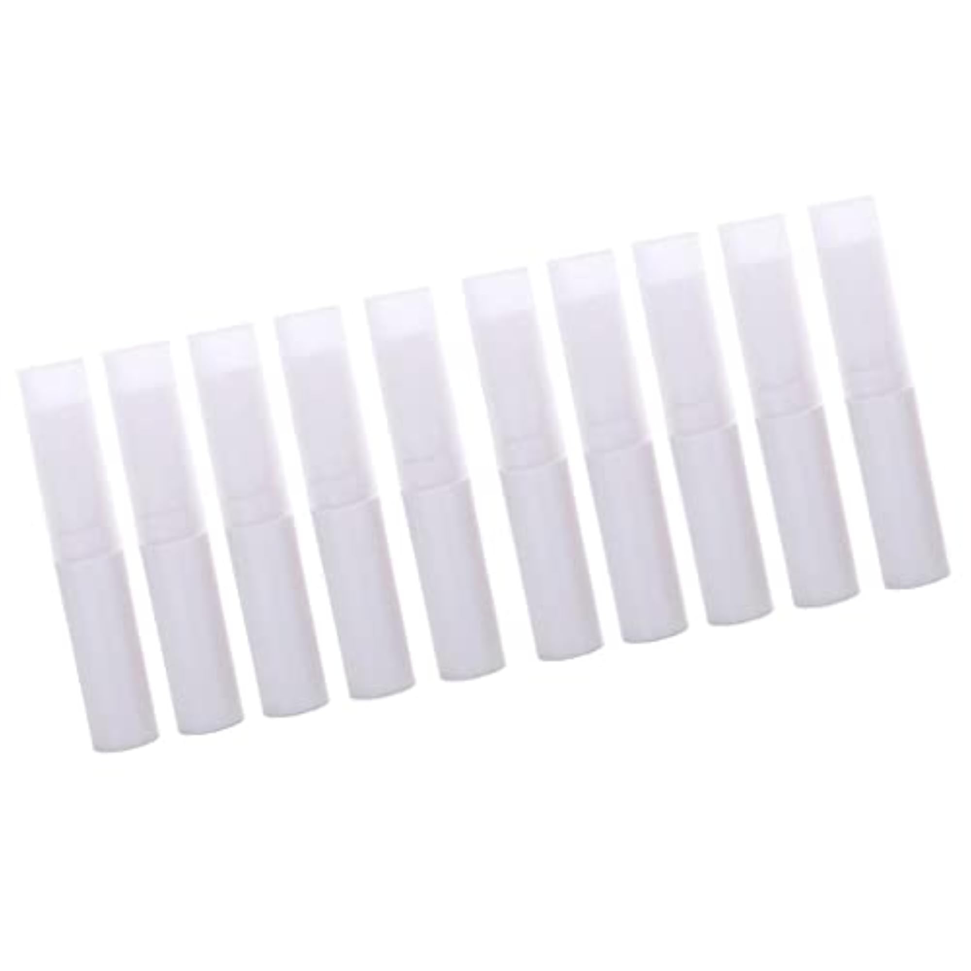 10Pcs Empty Lipstick Tubes Lip Balm Containers DIY Makeup Tools