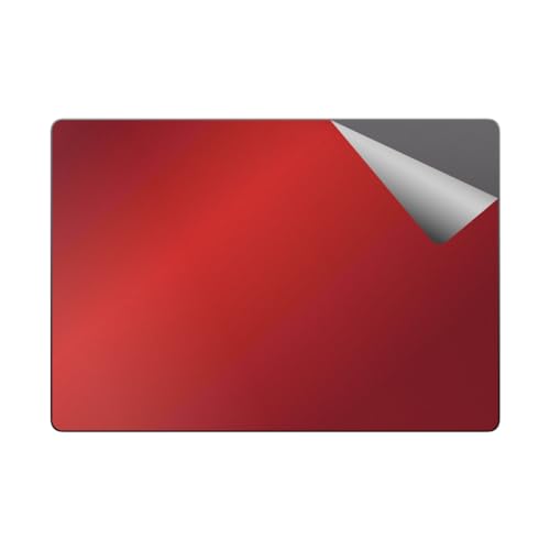 PDA工房 スキンシール MacBook Pro 16インチ(M3 Pro/M3 Max)(2023年モデル) 対応 【グロス・メタリックレッド】