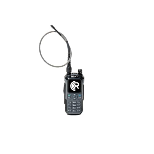 Ready Radio Custom Programmed Emergency Two-Way Radio Kit – Long Range Handheld Scanner with NOAA Weather, High-Gain Antenna, USB-C Charging & Start Up Guide – Pre-Programmed for Off-Grid Use