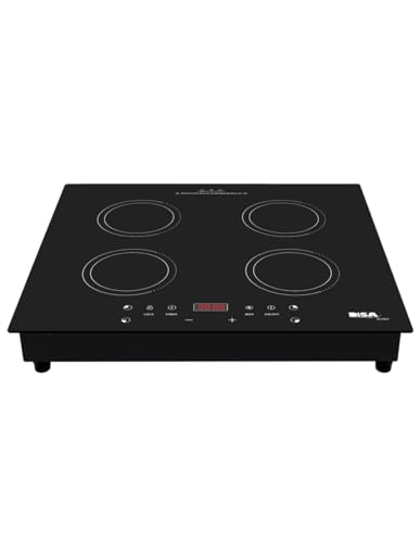Opiniones y reviews de Parrilla Disa los preferidos por los clientes. 45 DISA HOME, Parrilla de Inducción 4 Quemadores PARRIN-4HC (NEGRO)