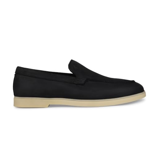 Image of Thomas Crick Men's Casual Summer Loafers - Premium Leather | Anti-Skid Sole | All-Day Comfort