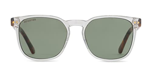 Foster Grant Sun Luv Be Smart Round Sunglasses, Crystal, 53mm (10261641.COM)3
