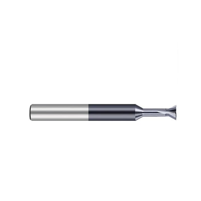 T Slot Milling Bit End Mill 60 Degrees Tungsten Carbide Dovetail Milling Cutter,D14x60x7x20x60