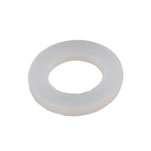 20 juntas tóricas planas de caucho de silicona for juntas tóricas de grifo de plomería (1/2 pulgadas)(1 inch)