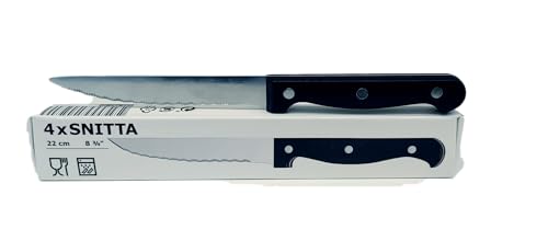 Ikea Serrated Knives Black 8 Pack