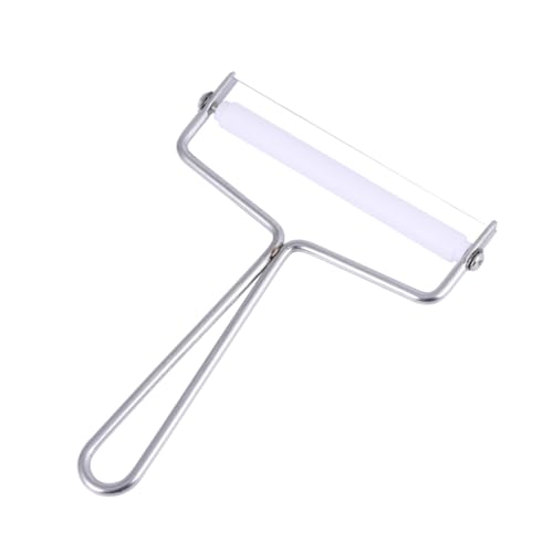 PRETYZOOM 2Pcs Stainless Steel Cheese Scraper Multi Purpose Slicing Tool for Kitchen and Bakery for Butter and Cheese Wire Handle Design Silver Finish
