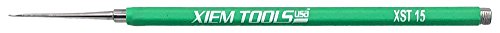 Xiem Studio Tools Needle Tool for Pottery and Ceramics (Green, Stoneware)