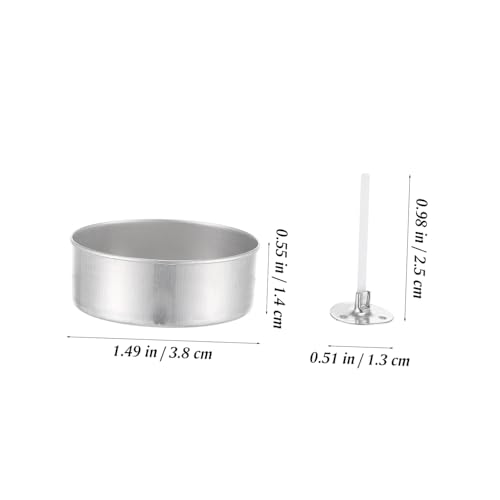 Set de pabilos para velas con caja de aluminio miniatura 2