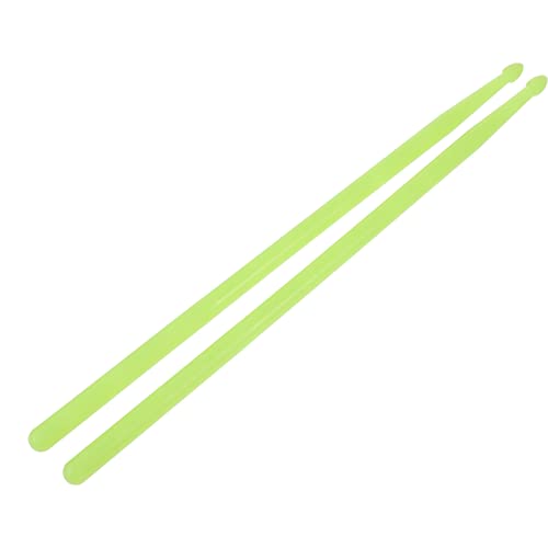 Baquetas verdes luminosas de nylon para percusión miniatura 1