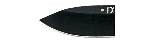Ka-Bar 4062GY, caçador dobrável Dozier, cinza, clipe preto, borda reta