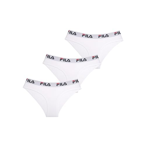 Culotte coton femme Fila lot de 3 sous-vêtements anti-irritation