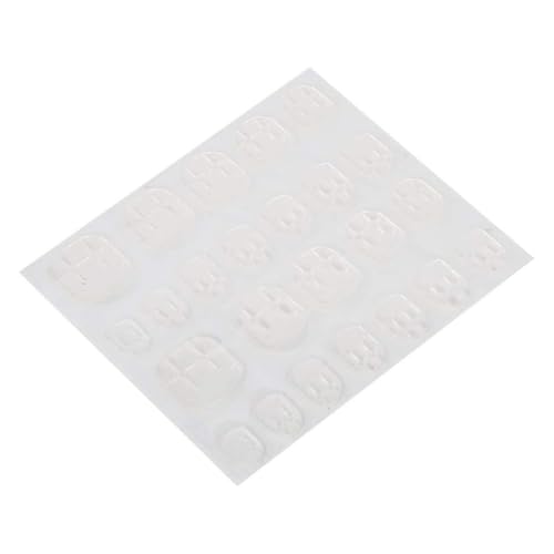 Adhesivo para Decoración de Uñas, Cinta Adhesiva para Decoración de Uñas de Doble Cara 20 Piezas para Uñas DIY para Salón de Arte de Uñas