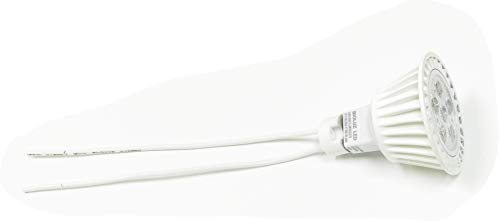 Bioluz LED 10 Pack MR16 Light Socket for Halogen and LED, fits All GU5.3 Sockets, Ceramic Base with Silicon Wire Also fits MR11 and G4 (Pack of 10)