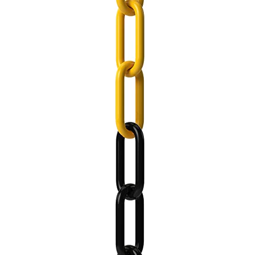 Montour Line Plastic Chain Safety Barrier, 2in x 200ft