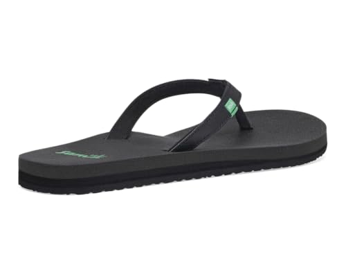 Image of Sanuk Yoga Joy Womens Flip Flops | Yoga Mat Footbed | Sandals for Women | Womens Yoga Sandals | Women's Beach Sandals