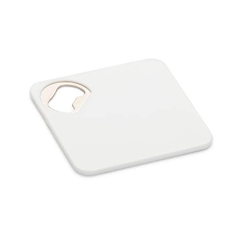 Porta copos com abridor de garrafas (BRANCO)