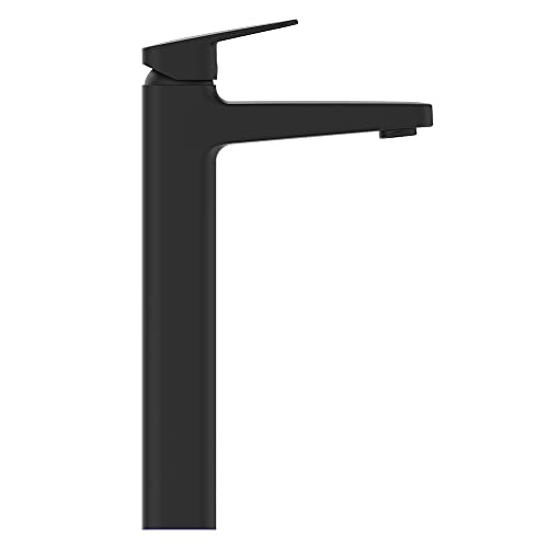 Ideal Standard Ceraplan Single Lever Vessel Basin Mixer, BD255XG, Silk Black - Image 2