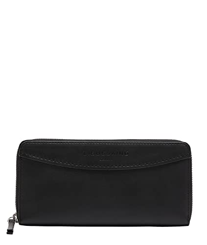 Liebeskind Berlin LIZA Gigi Geldbörse, Large (HxBxT 9.5cm x 19cm x 2cm), Black Cover
