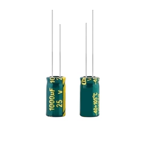 Condensateurs 25V 1000uF longue durée de vie pour matériel électronique durable