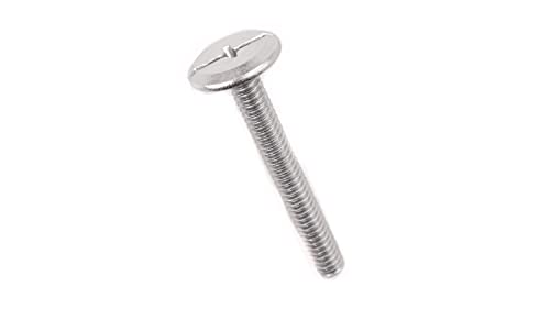 Image of cSeao 25pcs 1 /4-20 x 2 Sidewalk Bolts, Hurricane Bolts, 304 Stainless Steel, Plain Finish