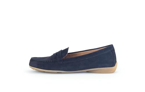 Gabor Damen Slipper, Frauen Slip On,Best Fitting,Halbschuhe,Slides,Schlupfschuhe,schluepfschuhe,Loafer,College Schuhe,Atlantik,42 EU / 8 UK – Ansicht 2