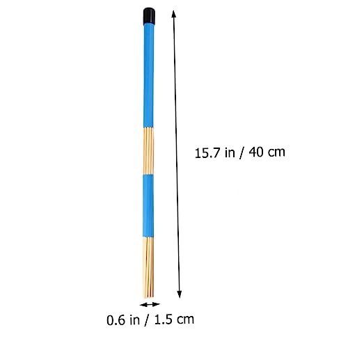 Sosoport 1 Par de Baquetas de Madera para Jazz con Mango Retráctil para Percusión Acústica, Mango Cómodo para Música Jazz y Folklórica miniatura 3