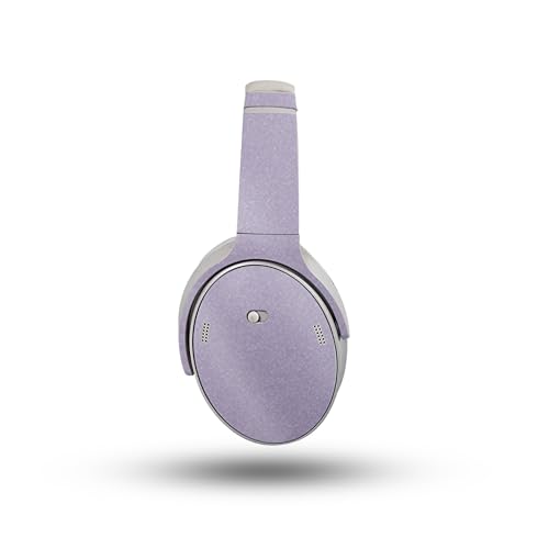 Image of Glossy Glitter Headphone Skin Compatible with Bose QuietComfort Headphones (2023) - Solid Lavender - Premium 3M Vinyl Protective Wrap Decal Cover - Easy to Apply | Crafted in The USA by MightySkins