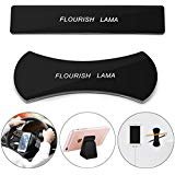 Cell Phone Pads, TOOYU Cell Phone Stand, No Trace Multi-Function Mobile Phone Holder Car Kits Car Bracket Pods,Gel Pads, Nano Rubber Pad, Anti-Slip Mat Stick to Anywhere (Black-One Pack)