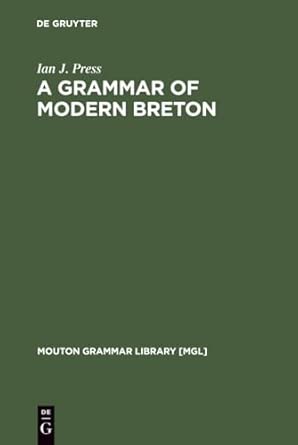 A Grammar of Modern Breton: 2 book cover