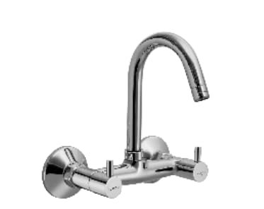 SARTHAK Sanitary Store Plumber Bathware Luxury for Everyone Two Hole Sink Mixer with Swivel Spout and Foam Flow PNT-5104