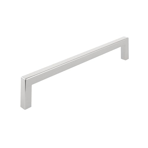 Image of Richelieu Lambton 7 9 /16-inch (192 mm) Brushed Nickel Cabinet Pull Handle