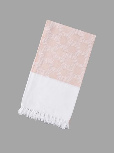 Image of RAMRAJ COTTON Pack Of 4 Cotton Bath Towel Set Crafted For Softness| Durability| And Comfortable Daily Use