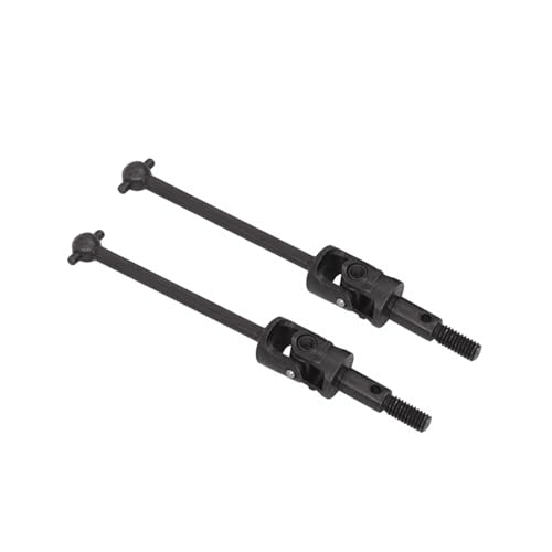 Piezas Vehículos RC para HSP para Redcat 102015 106015 108015 94102 94103 94123 94177 94106 94107 94111 94108 2 Uds Eje De Transmisión Dogbone CVD para Coche 1/10 RC(Black,57.5MM)