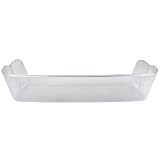 eRicambi® Balconcino Portabottiglie Frigorifero Compatibile con Indesit Hotpoint Ariston Whirlpool C00292066, Mensola Porta Bottiglie Trasparente 442x100x100 mm