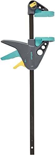 wolfcraft 3457000 - Serre-Joint à une Main EHZ 65-300 mm - Saillie 65 mm - Ouverture 300 mm - Force de Serrage max. 90 km